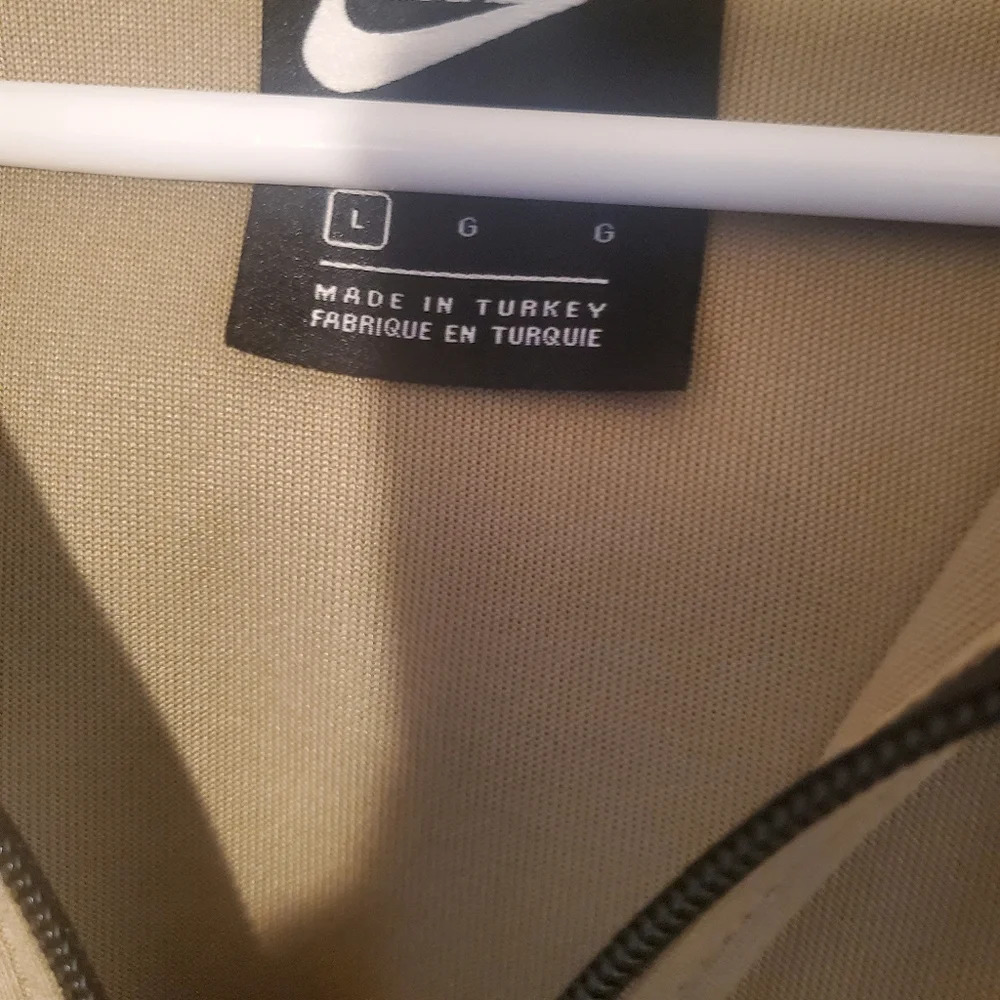Nike DNA PKA full zip khaki / black hooded large jacket - Picture 5 of 8